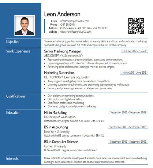 Ardent Resume Template