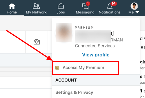 Cancel LinkedIn Premium